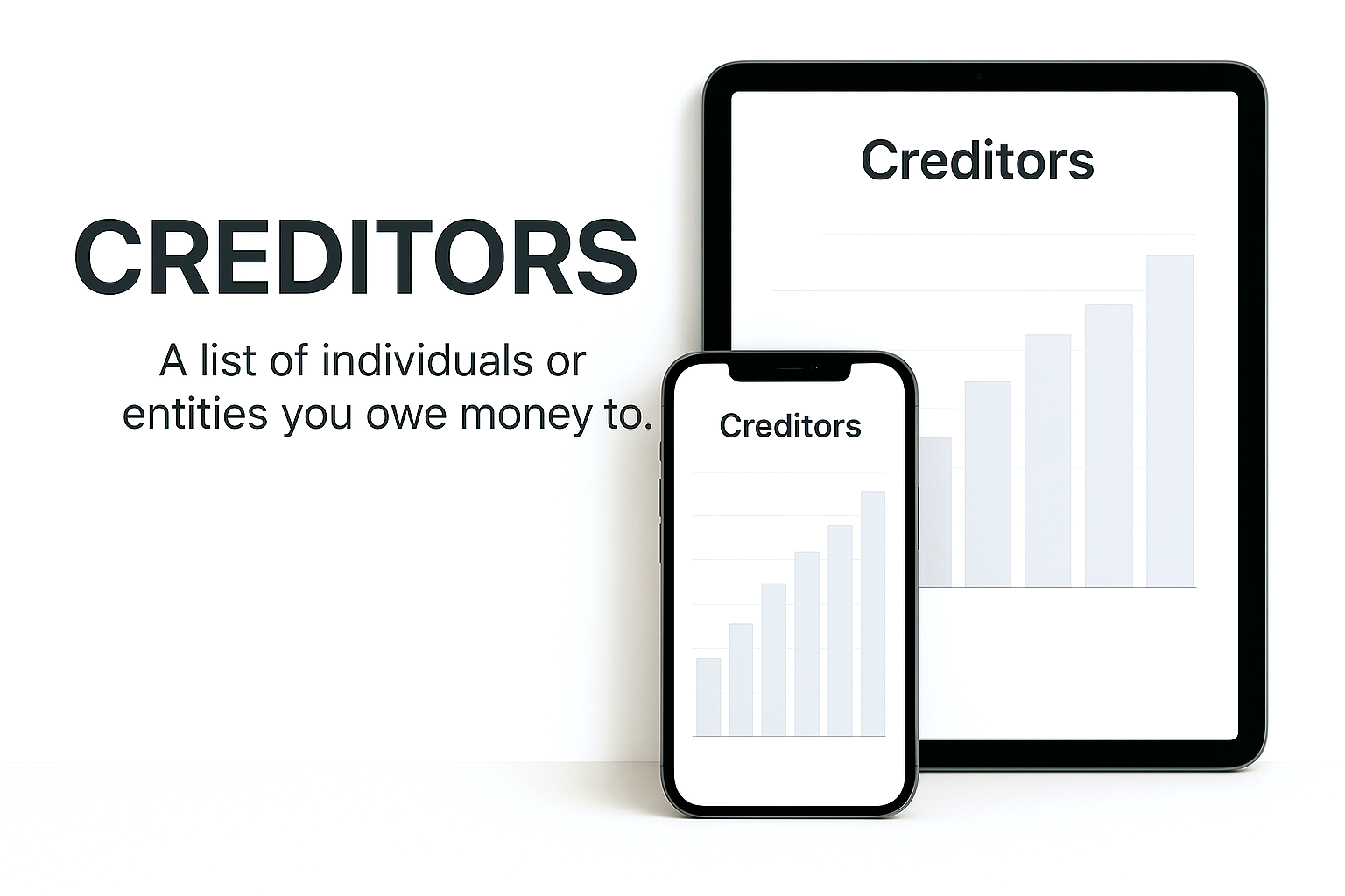 Illustration for Creditors Overview (Light Mode)