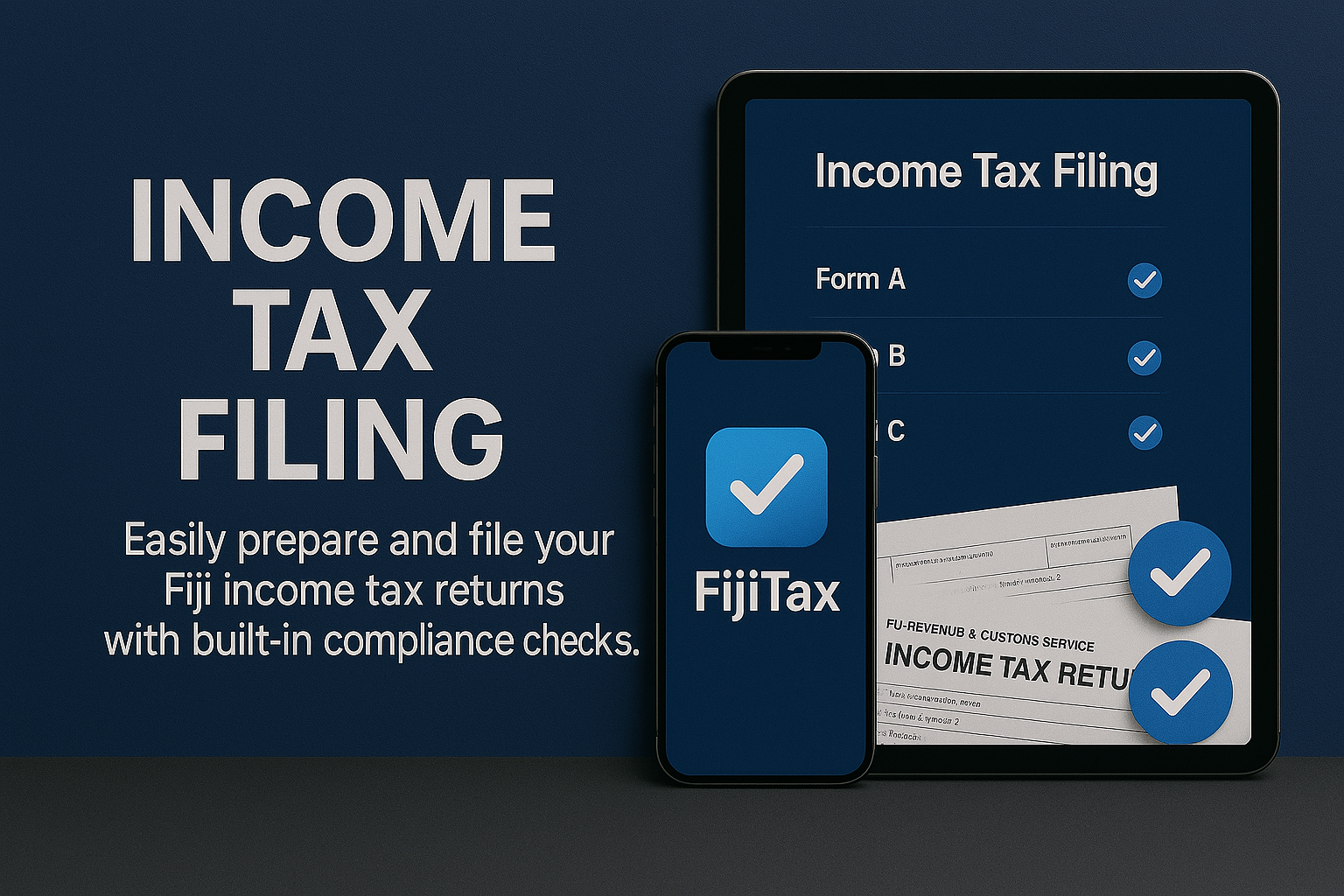 Income Tax Filing (Dark Mode)