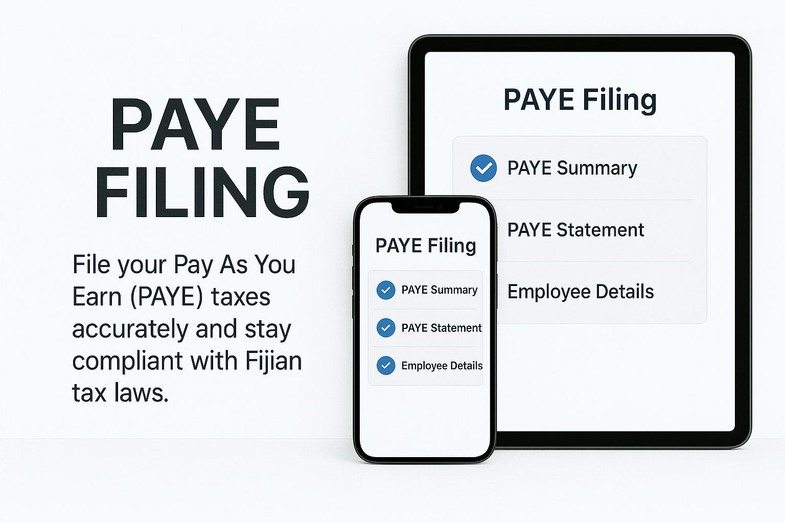 PAYE Filing (Light Mode)