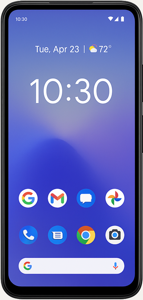 Android App Screenshot (Light Mode)